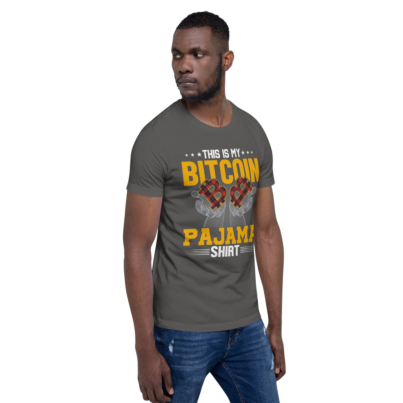 This is My Bitcoin Pajama Shirt Unisex t-shirt