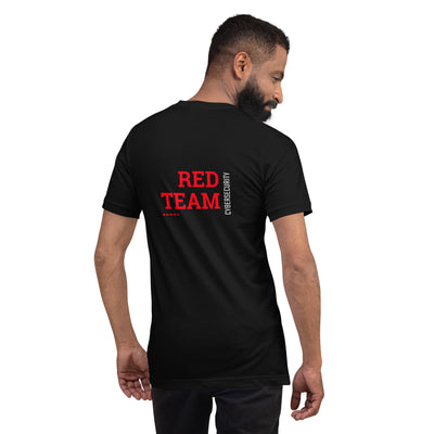Cyber Security Red Team V12 - Unisex t-shirt ( Back Print )