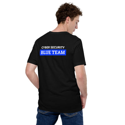Cyber Security Blue Team V6 - Unisex t-shirt ( Back Print )