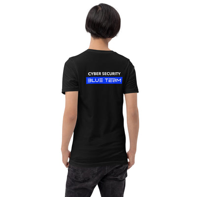 Cyber Security Blue Team V8 - Unisex t-shirt ( Back Print )