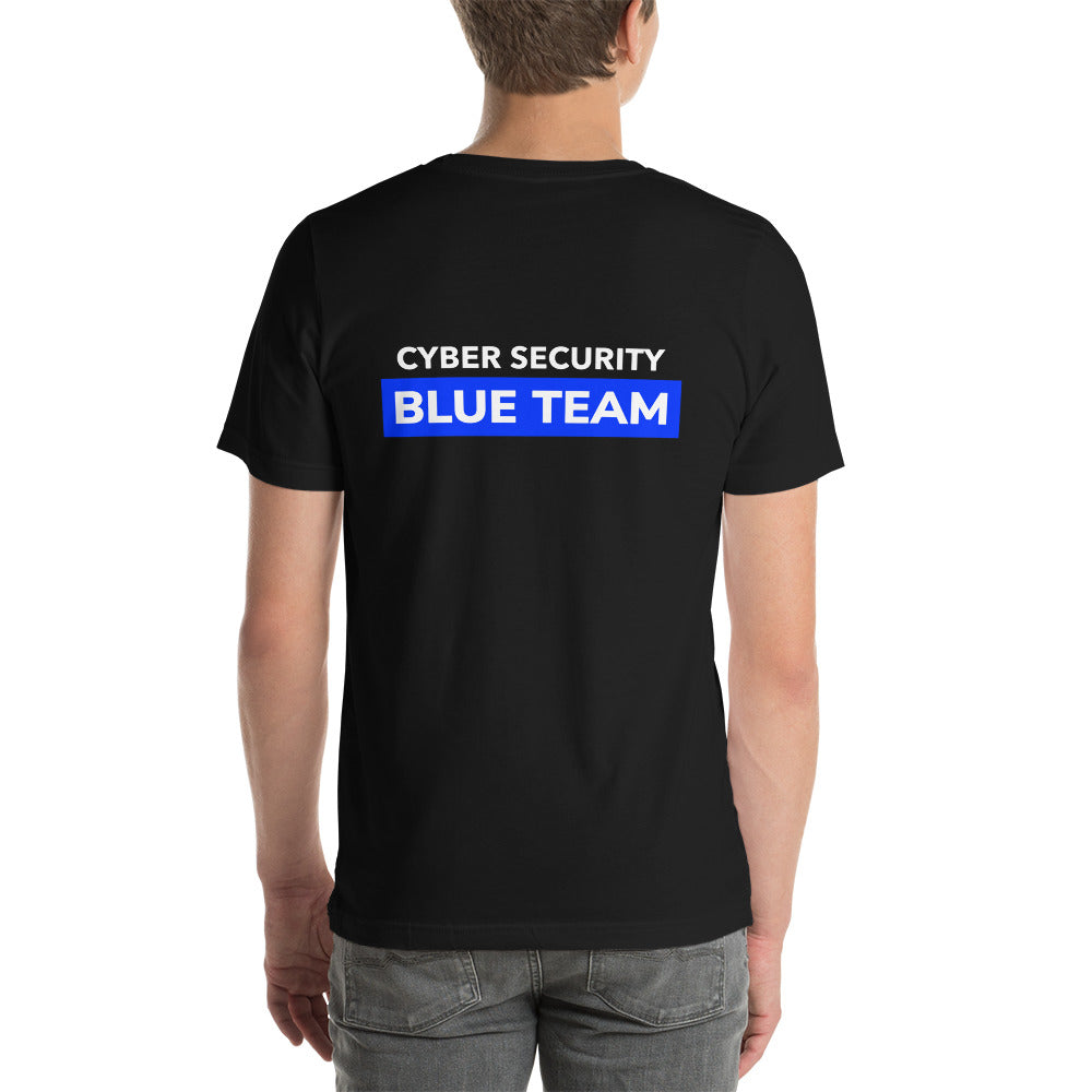 Cyber Security Blue Team V11 - Unisex t-shirt ( Back Print )
