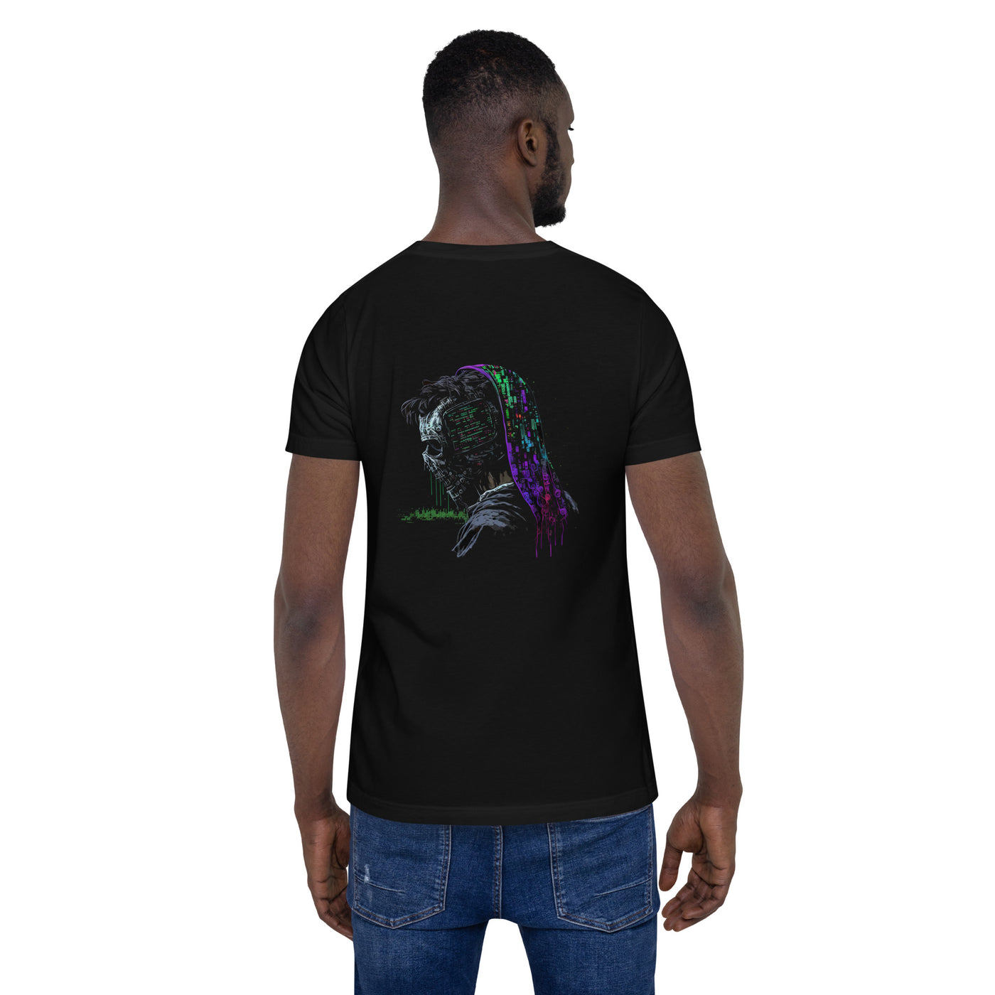 Cyberware Assassin V57 Unisex t-shirt ( Back Print )