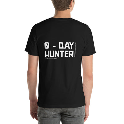0-day hunter V5 Unisex t-shirt  ( Back Print )
