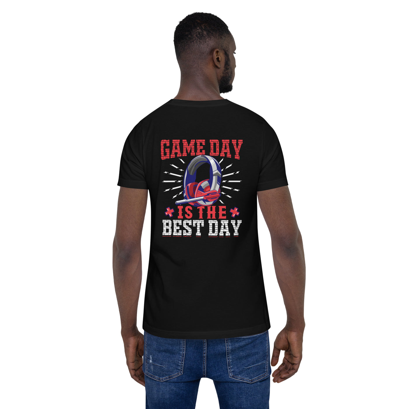 Game Day is the Best Day Shagor Unisex t-shirt ( Back Print )
