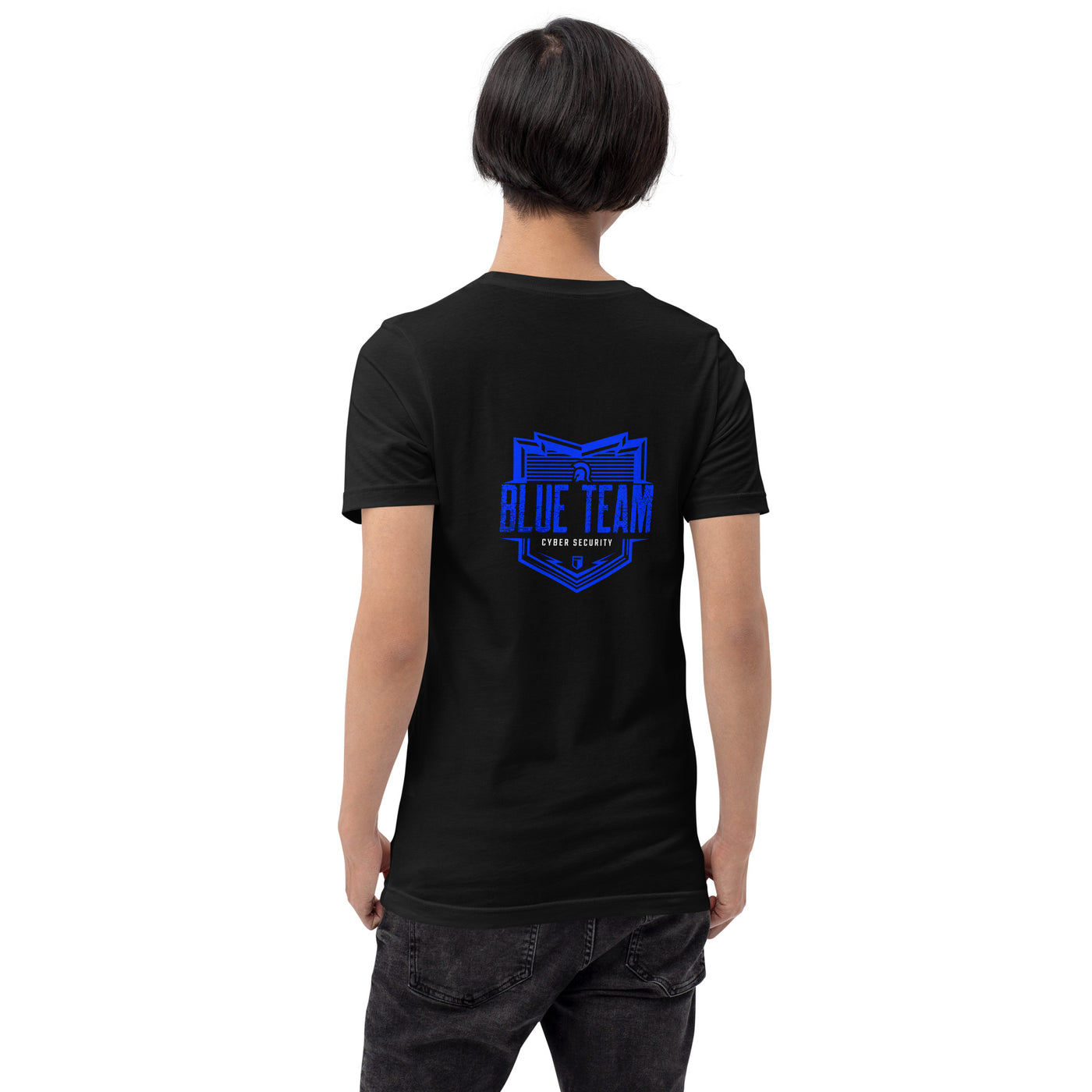 Cyber Security Blue Team V13 - Unisex t-shirt  ( Back Print )