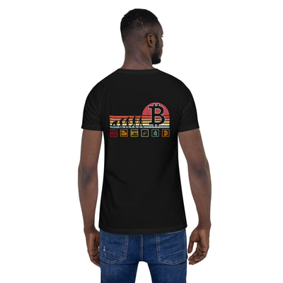 Bitcoin Evolution - Unisex t-shirt ( Back Print )