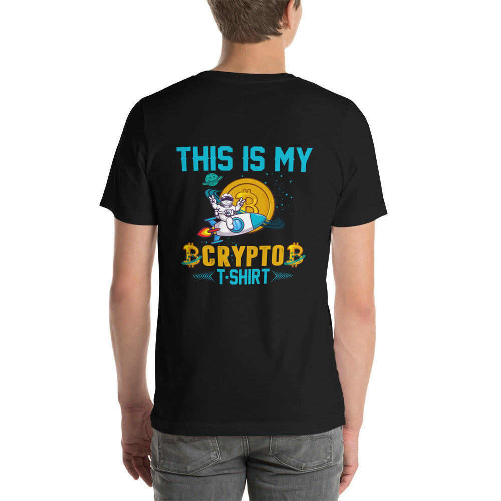 This is my Crypto T-shirt with Turtle Ninja and Missile - Unisex t-shirt