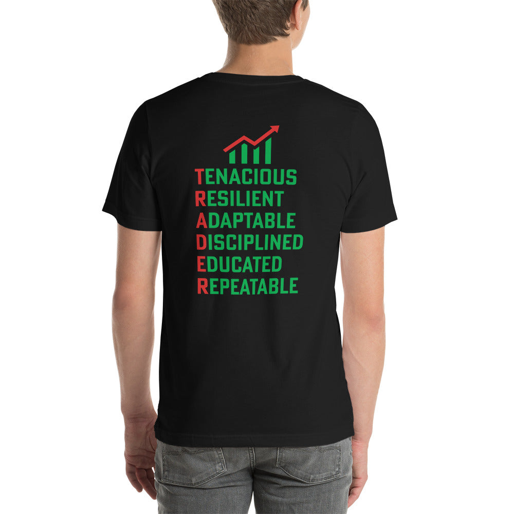 Trader Def: - Unisex t-shirt ( Back Print )