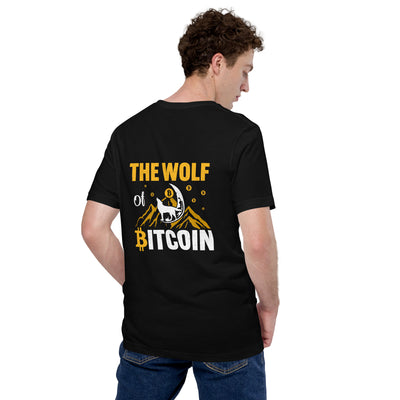The Wolf of Bitcoin - Unisex t-shirt ( Back Print )