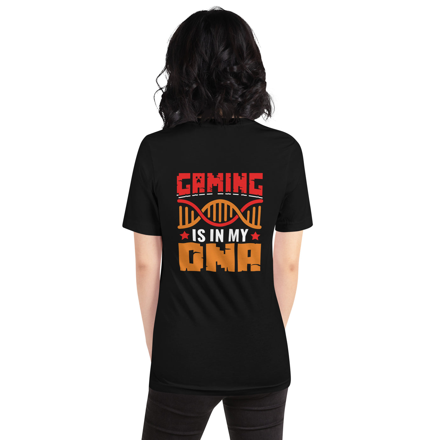 Gaming is in My DNA - Unisex t-shirt ( Back Print )