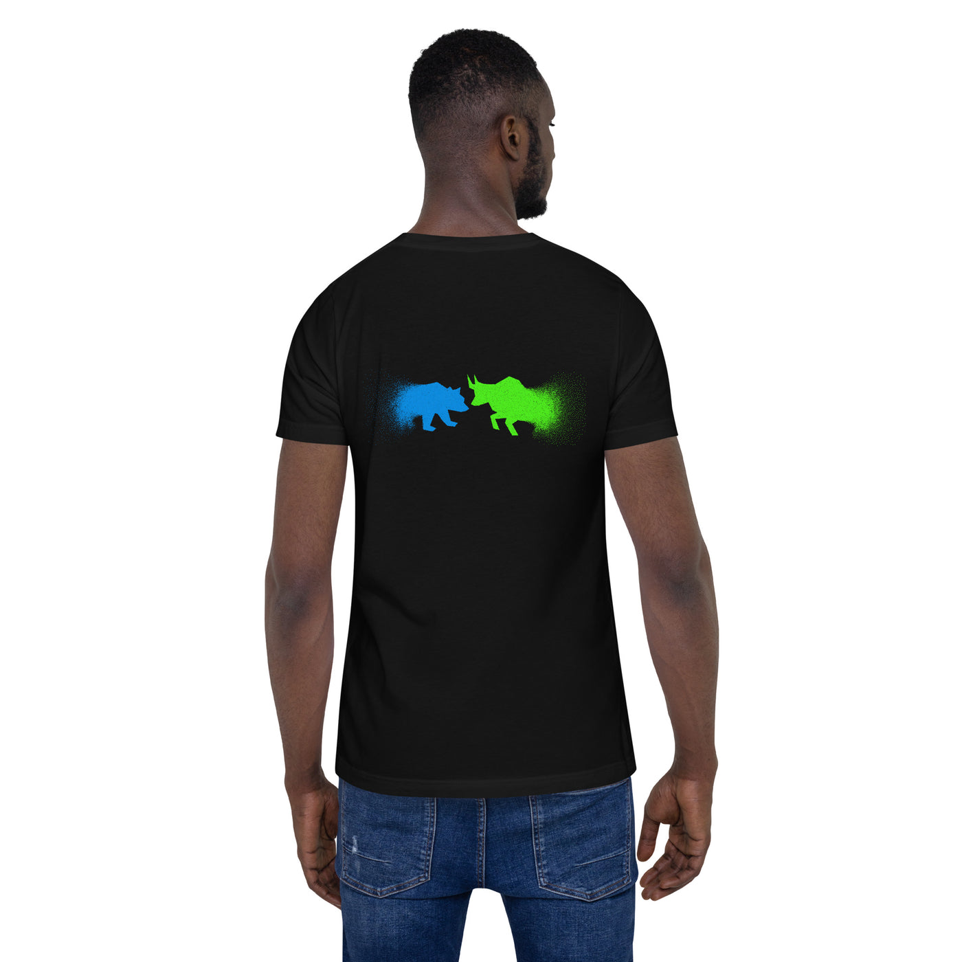 Bearish And Bullish (DB) - Unisex t-shirt ( Back Print )