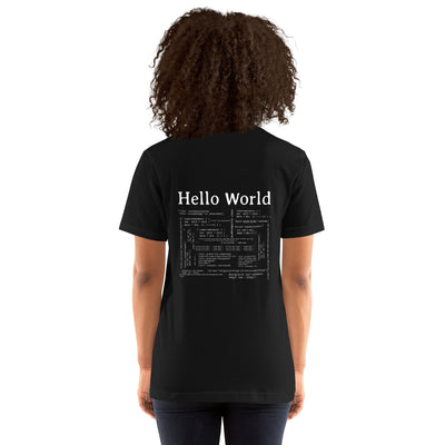 Hello World Computer Programming - Unisex t-shirt