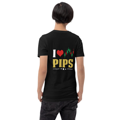 I Love Pips ( MAHFUZ ) - Unisex t-shirt ( Back Print )