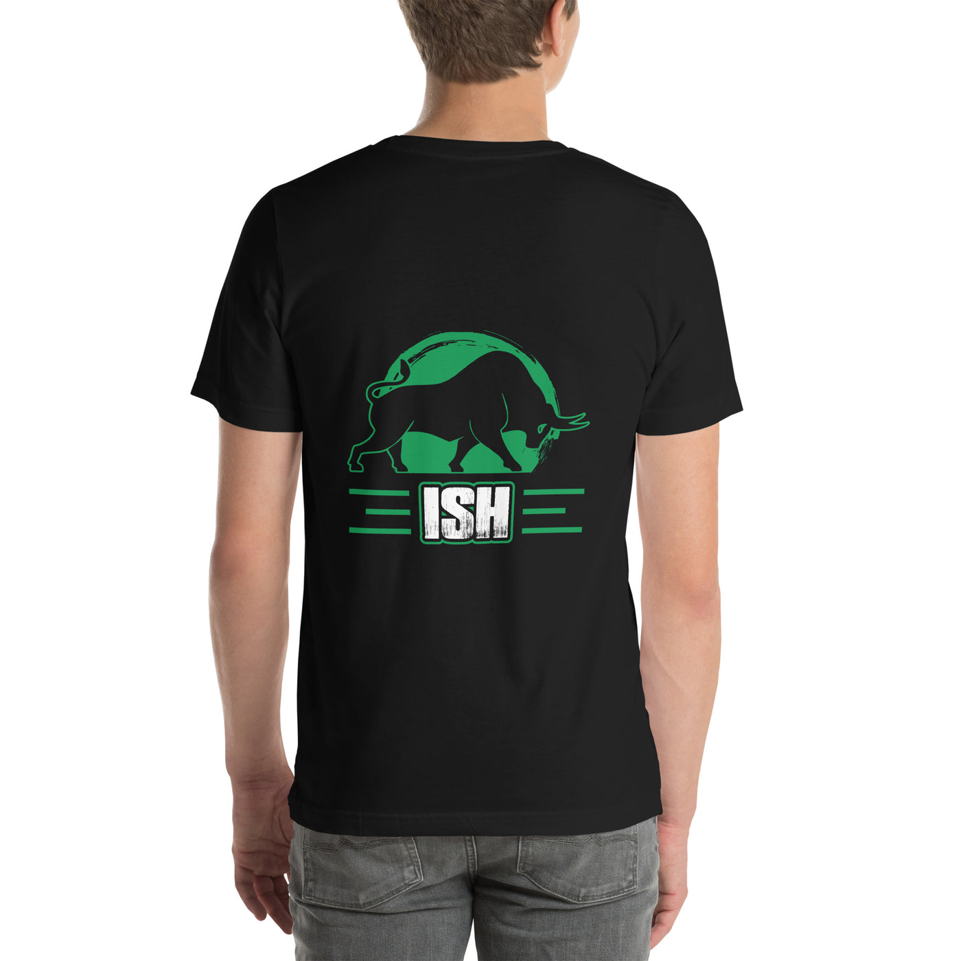 ISH (MAHFUZ) - Unisex t-shirt ( Back Print )