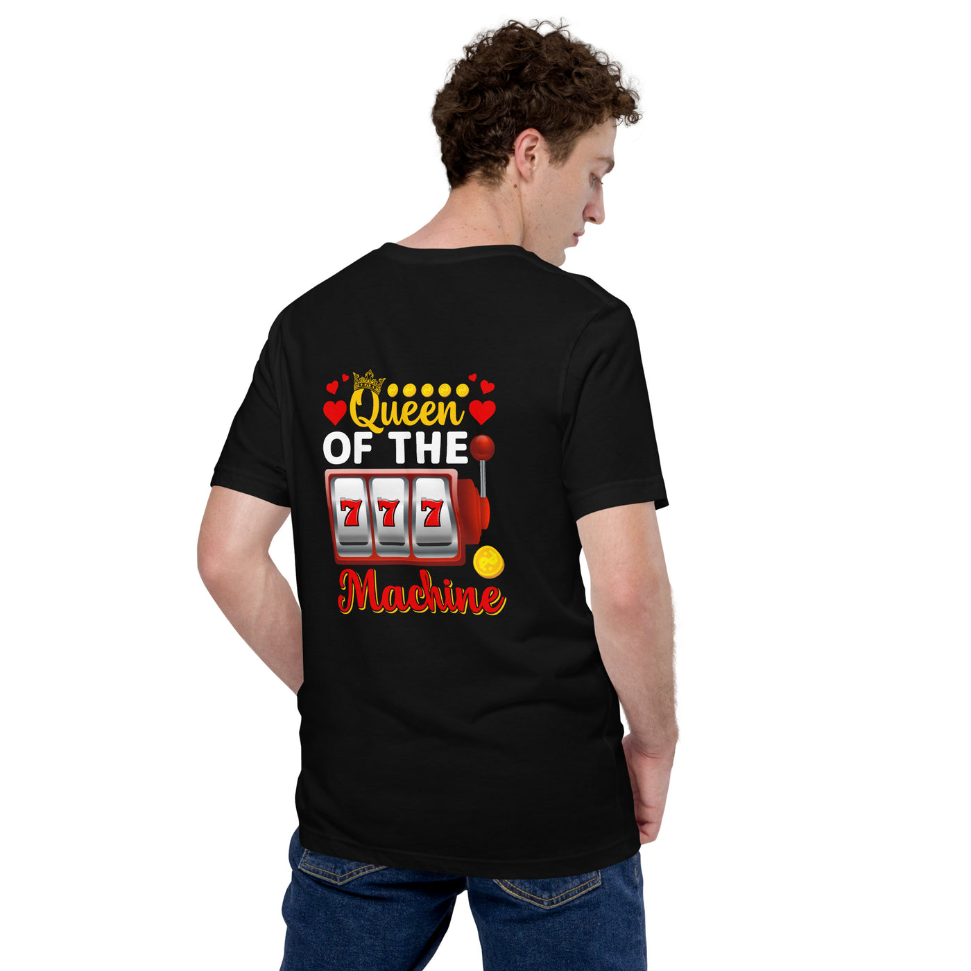 Queen of the Machine 777 - Unisex t-shirt ( Back Print )