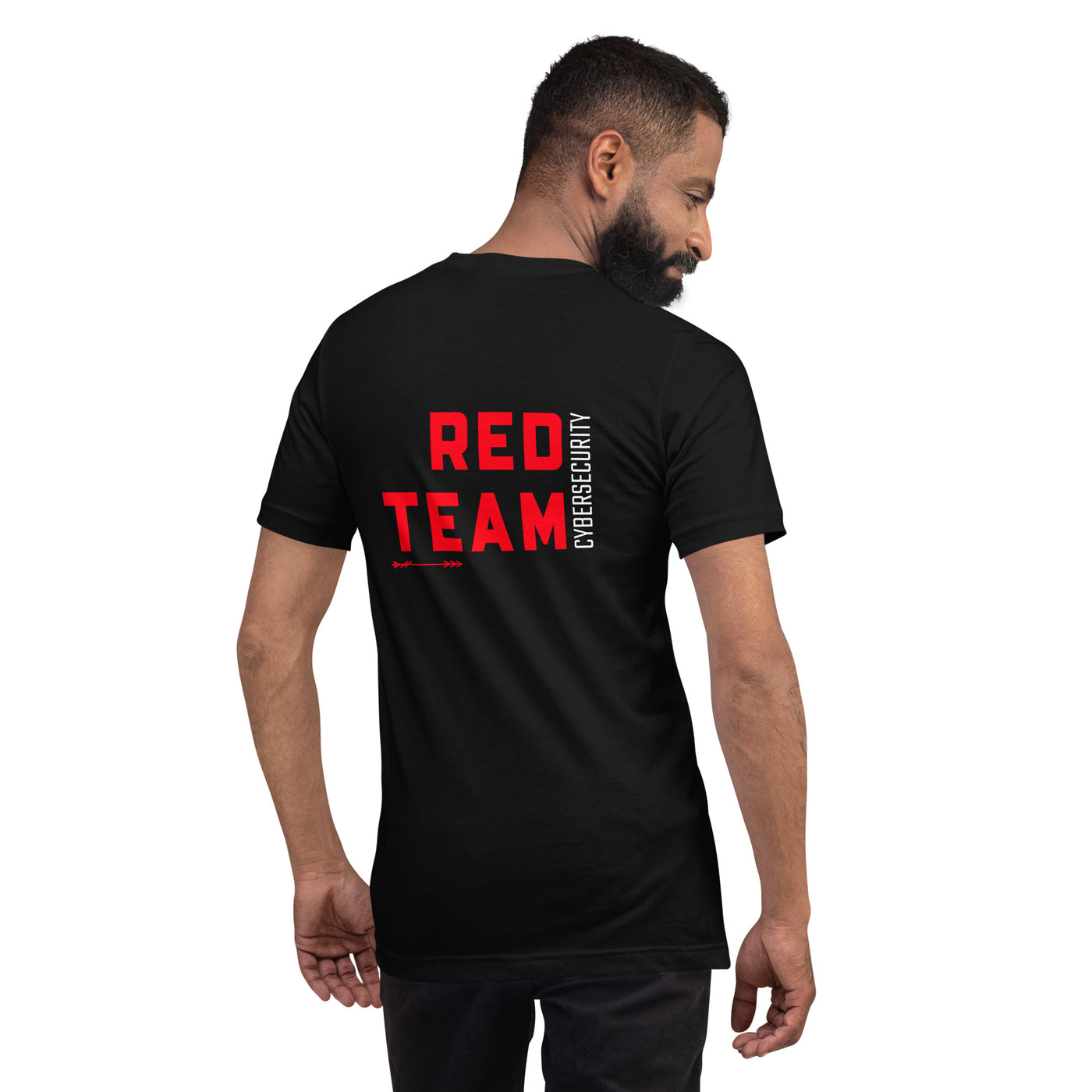 Cyber Security Red Team V8 - Unisex t-shirt ( Back Print )