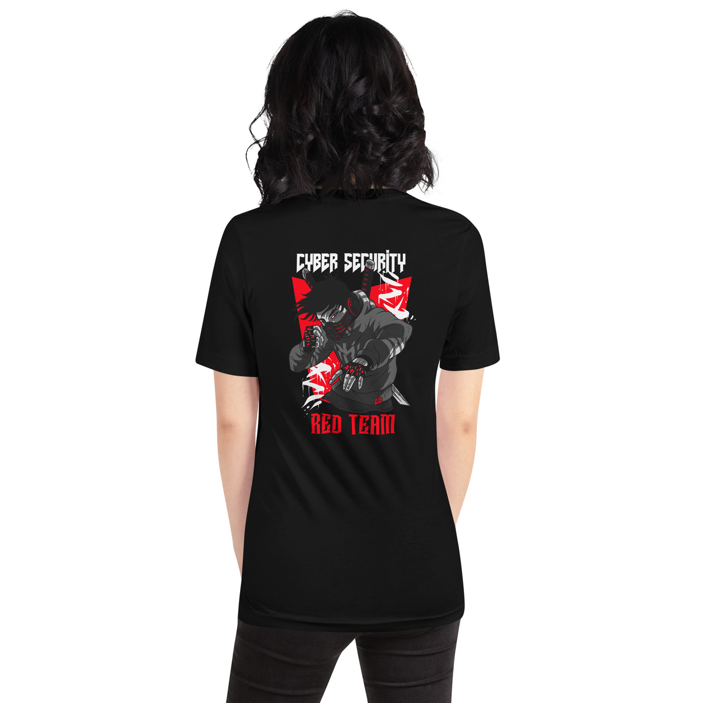 Cyber Security Red Team V3 - Unisex t-shirt ( Back Print )