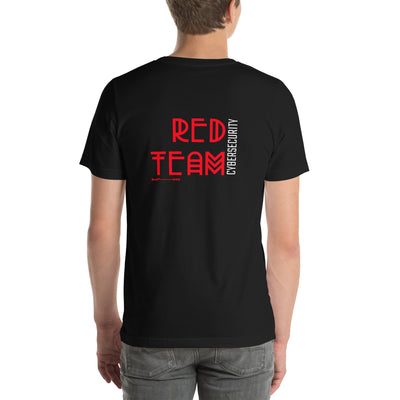 Cyber Security Red Team V5 - Unisex t-shirt ( Back Print )