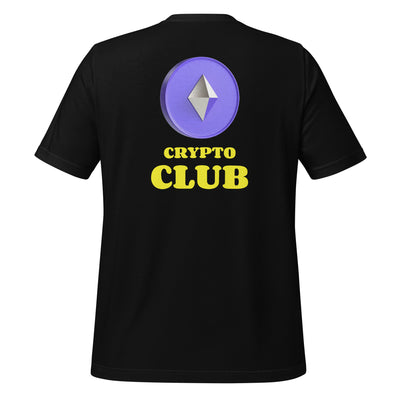 Crypto Club V2 - Unisex t-shirt ( Back Print )