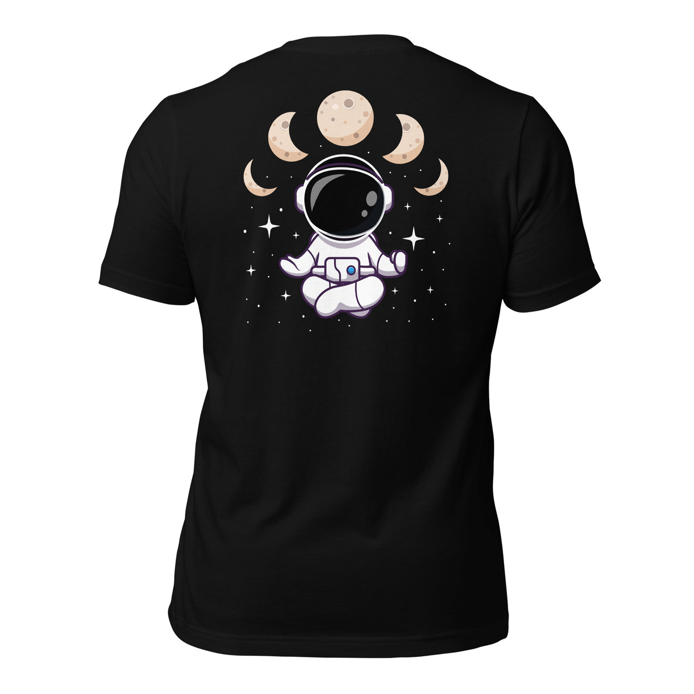 Astronaut Meditation - Unisex t-shirt ( Back Print )