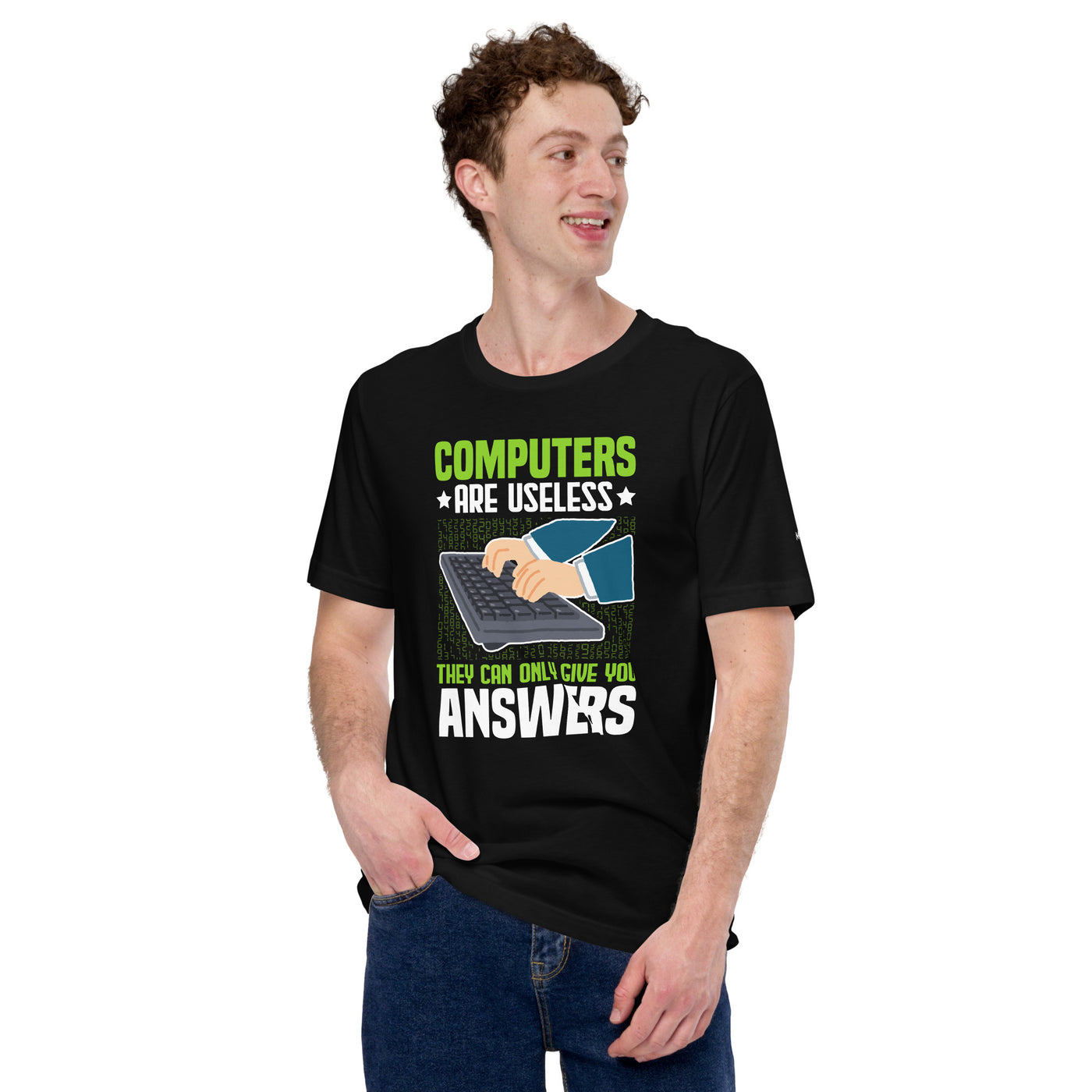 Computer are Useless, they only Give you Answers Unisex t-shirt