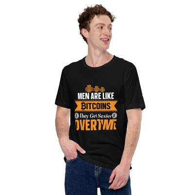 Men are like Bitcoin - Unisex t-shirt