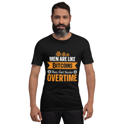 Men are like Bitcoin - Unisex t-shirt