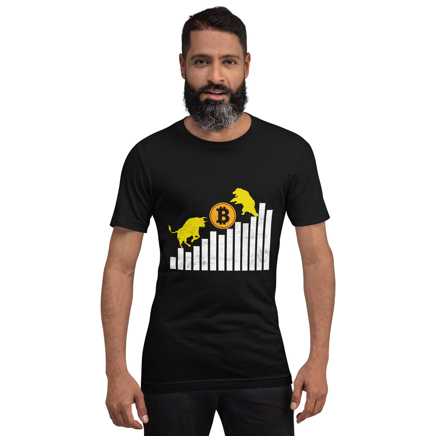 Bull Bear Bitcoin Statistic - Unisex t-shirt