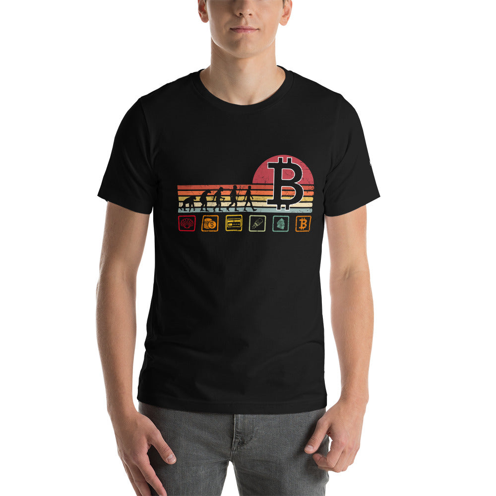Bitcoin Evolution - Unisex t-shirt