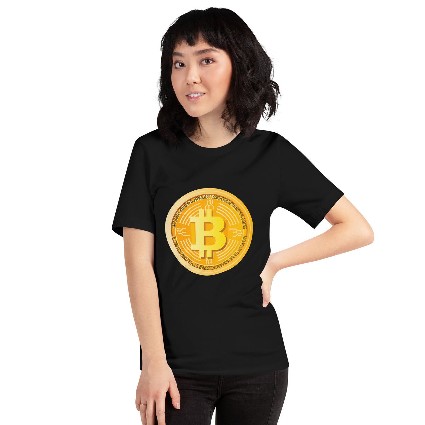 Bitcoin Medal - Unisex t-shirt