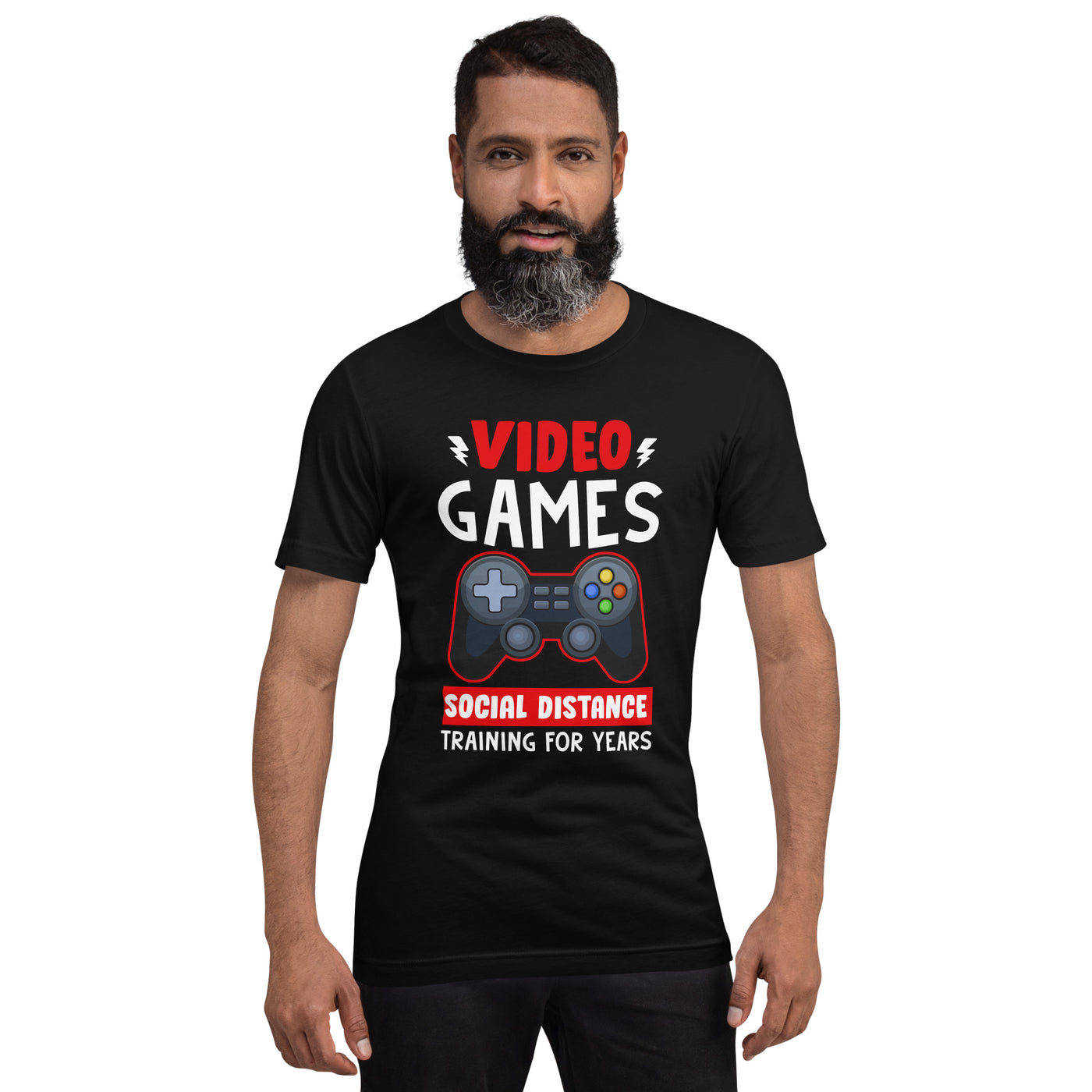Video Games Social Distance Training for Years - Unisex t-shirt