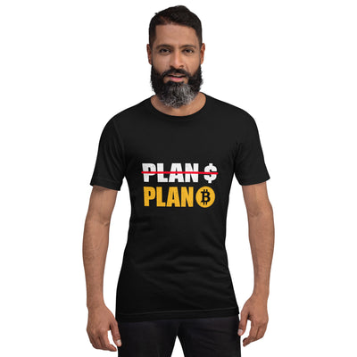No Plan $, but Plan Bitcoin - Unisex t-shirt