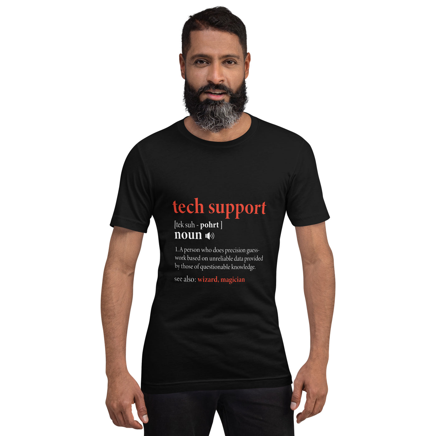 Tech Support Definition - Unisex t-shirt
