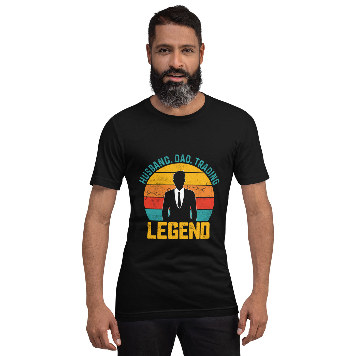 Husband.Dad.Trading Legend - Unisex t-shirt
