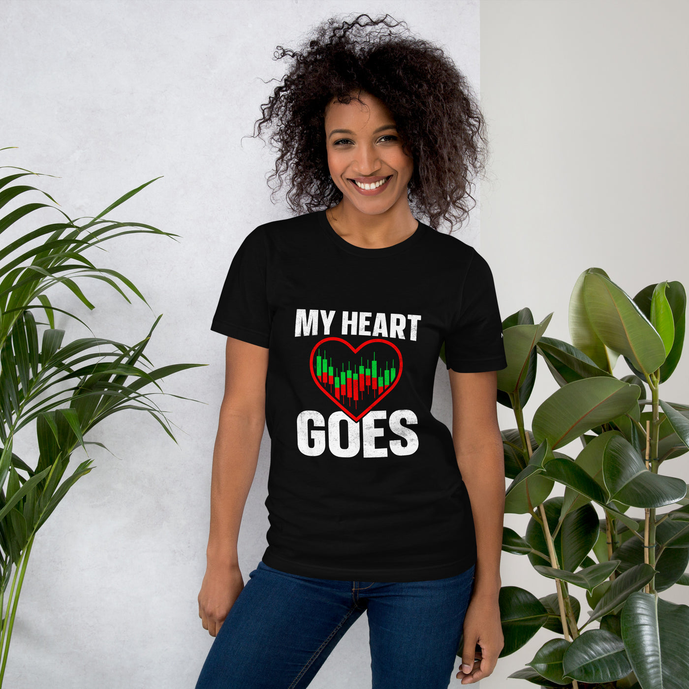 My Heart Goes - Unisex t-shirt
