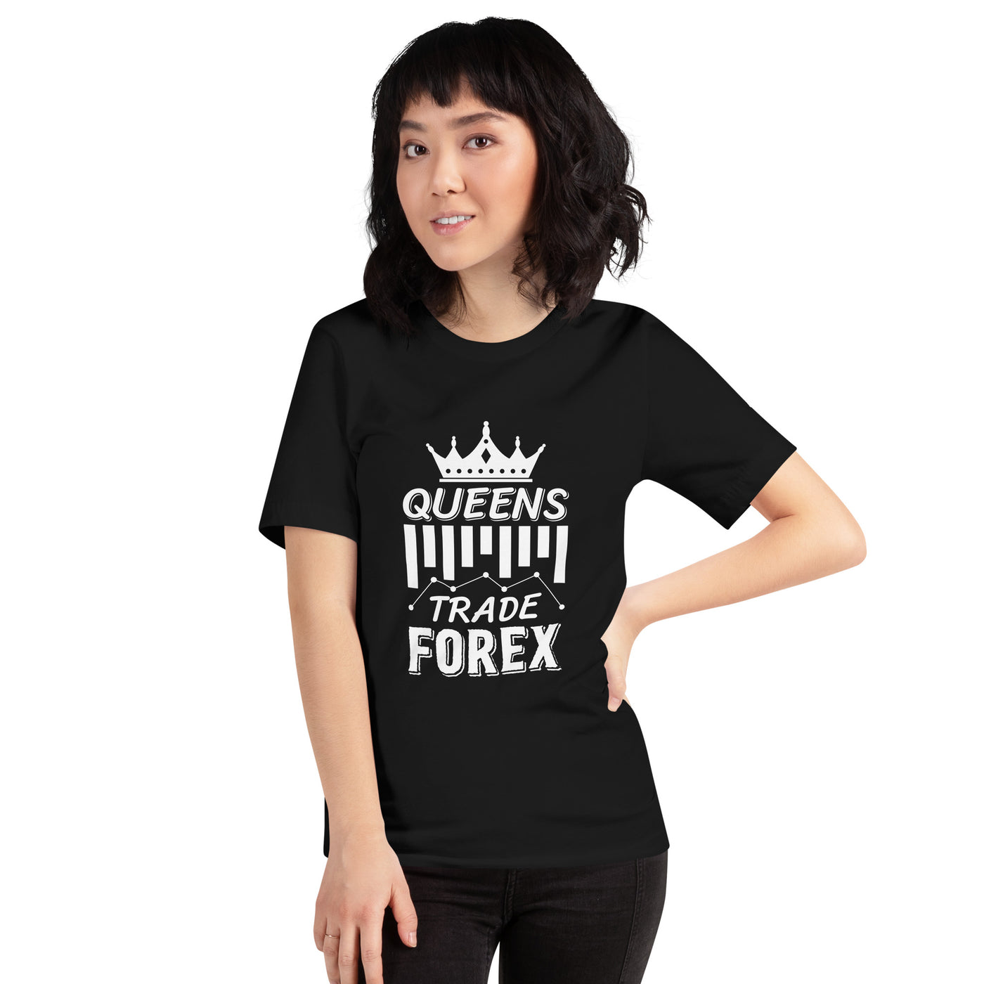 Queens Trade Forex - Unisex t-shirt