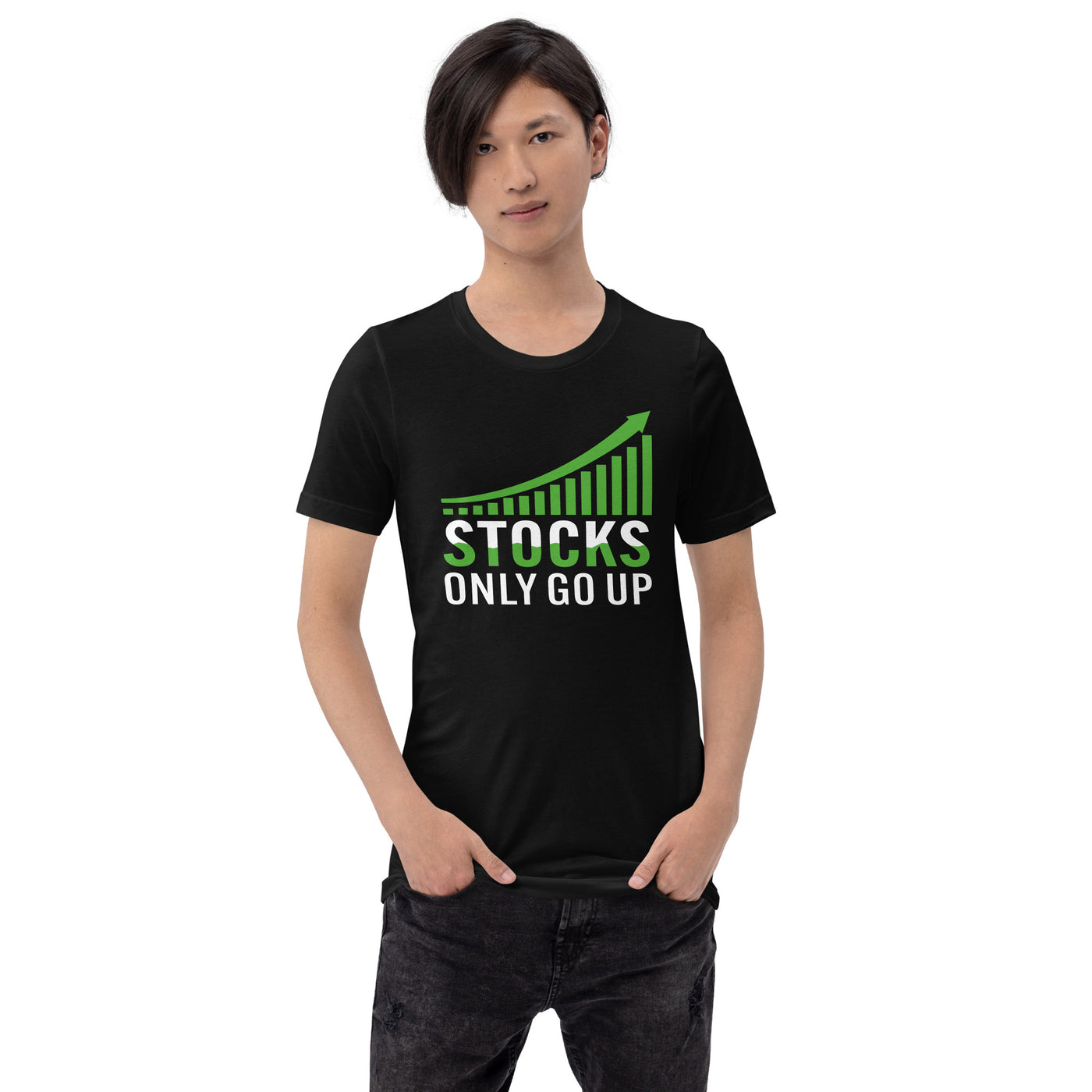Stocks only Go up - Unisex t-shirt