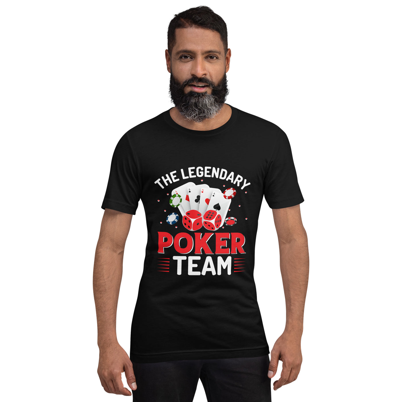 The Legendary Poker Team - Unisex t-shirt