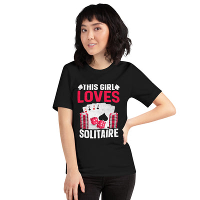 This Girl Loves  Solitaire - Unisex t-shirt