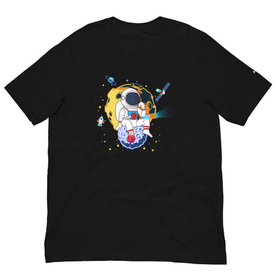 Astranaut catching stars - Unisex t-shirt