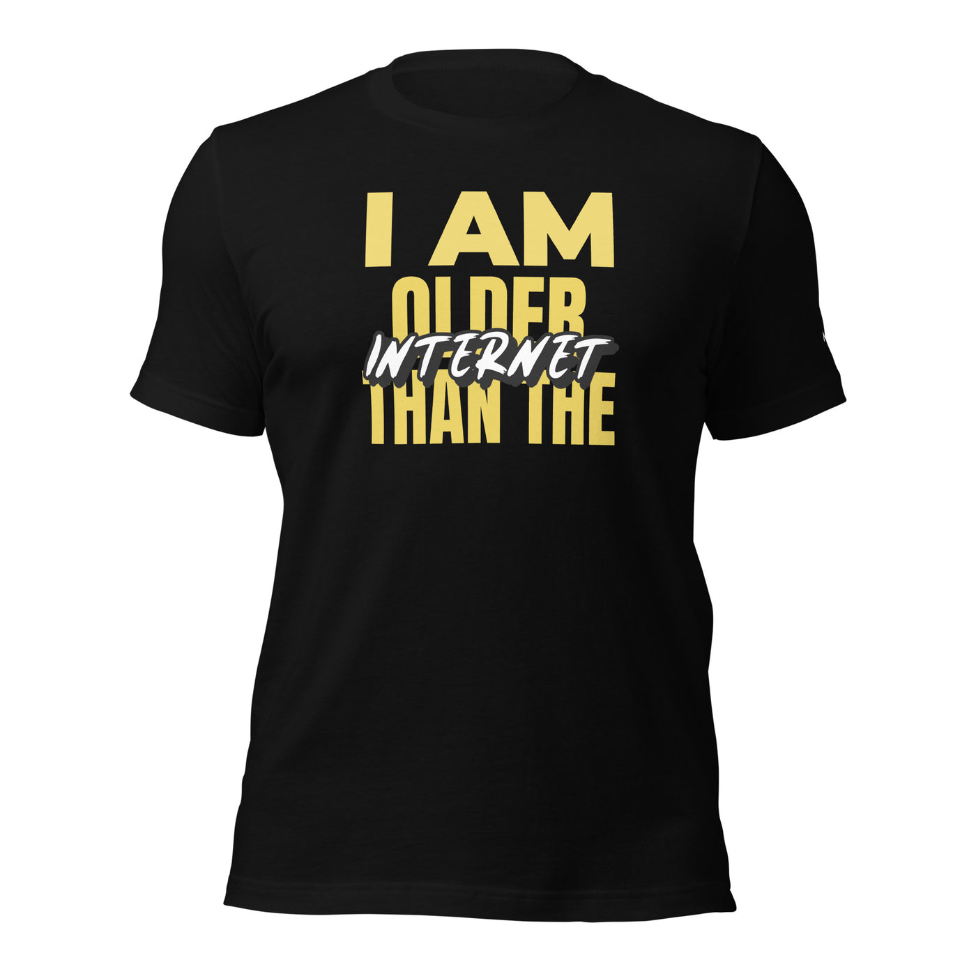 I am older than the Internet - Unisex t-shirt