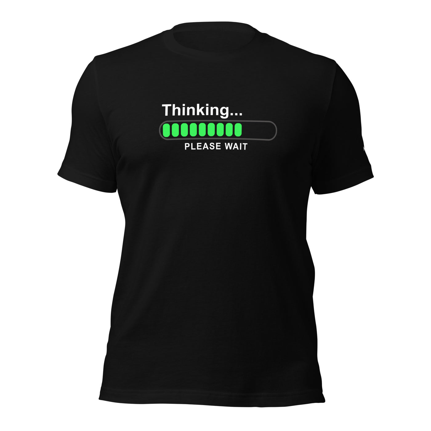 Thinking please wait - Unisex t-shirt