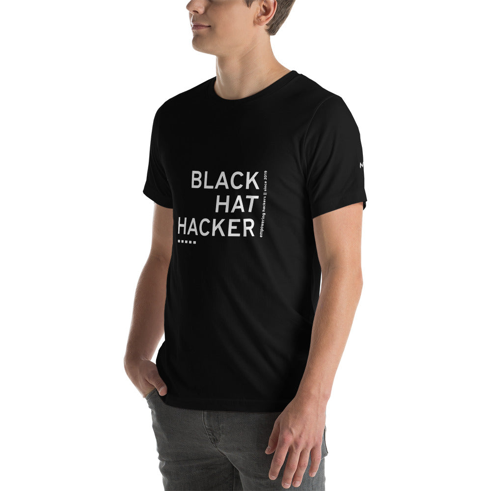 Black Hat Hacker V11 Unisex t-shirt