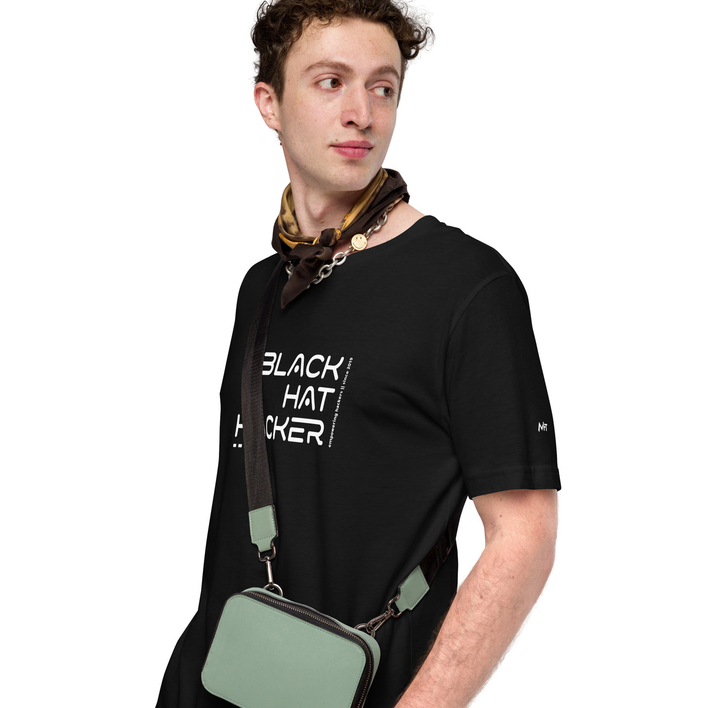 Black Hat Hacker V7 Unisex t-shirt