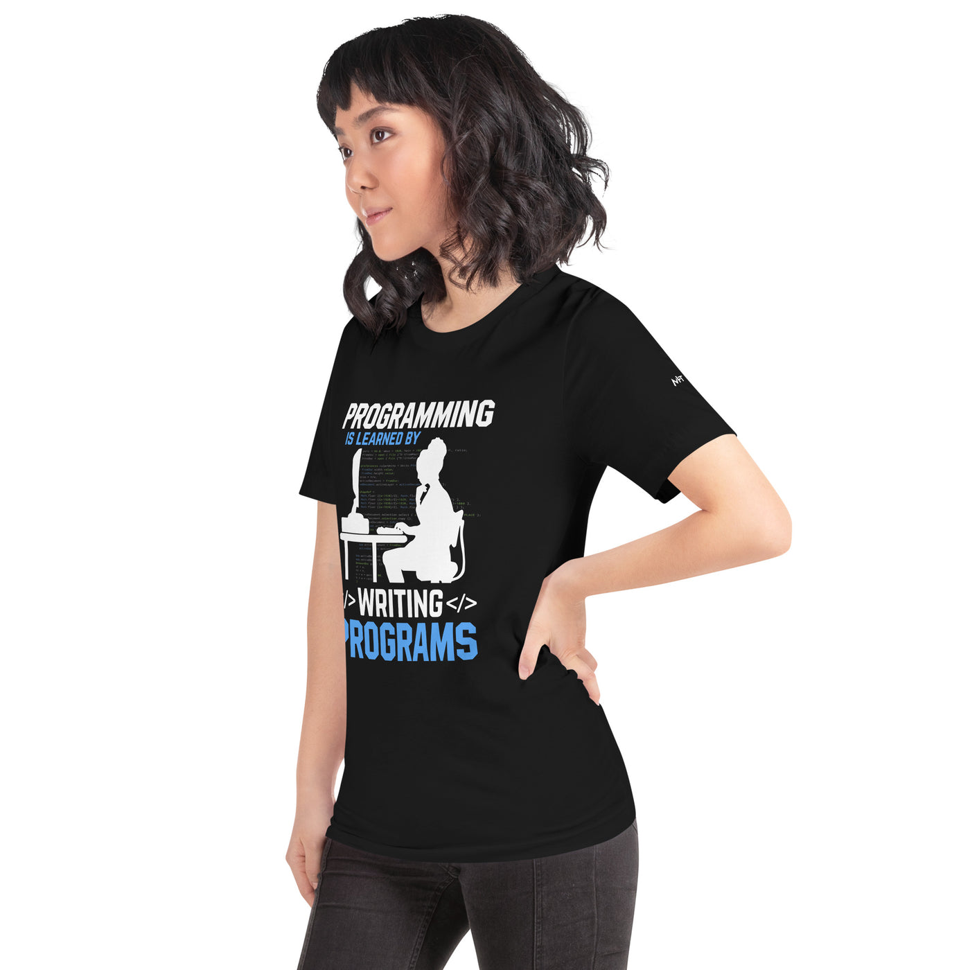 Programming is Learnt by Programming Unisex t-shirt