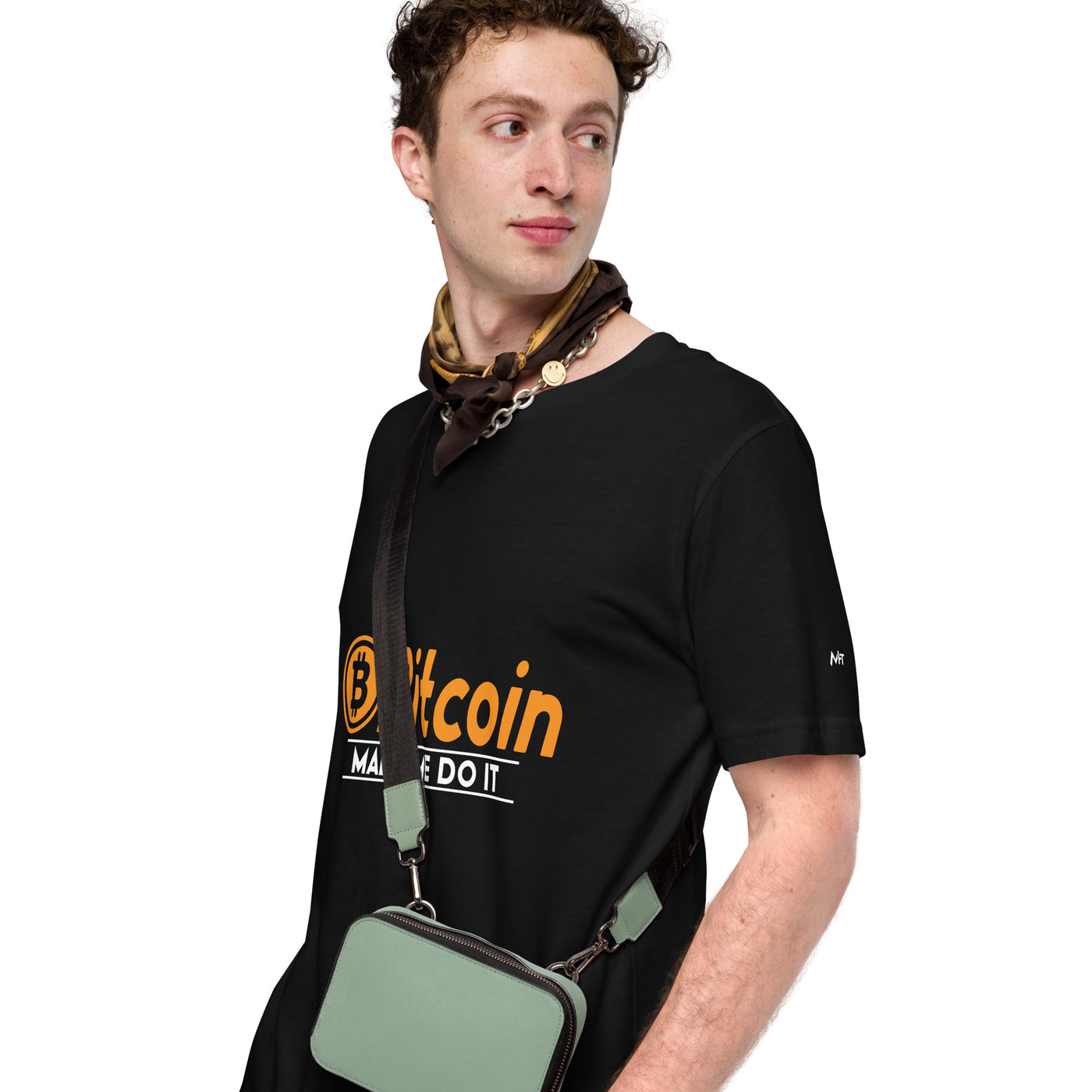 Bitcoin Made me Do it Unisex t-shirt