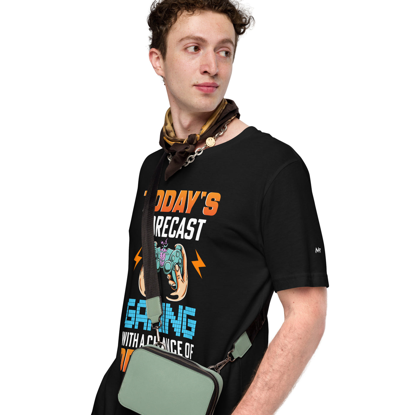 Today's Forecast; Gaming with a Chance of Drinking - Unisex t-shirt