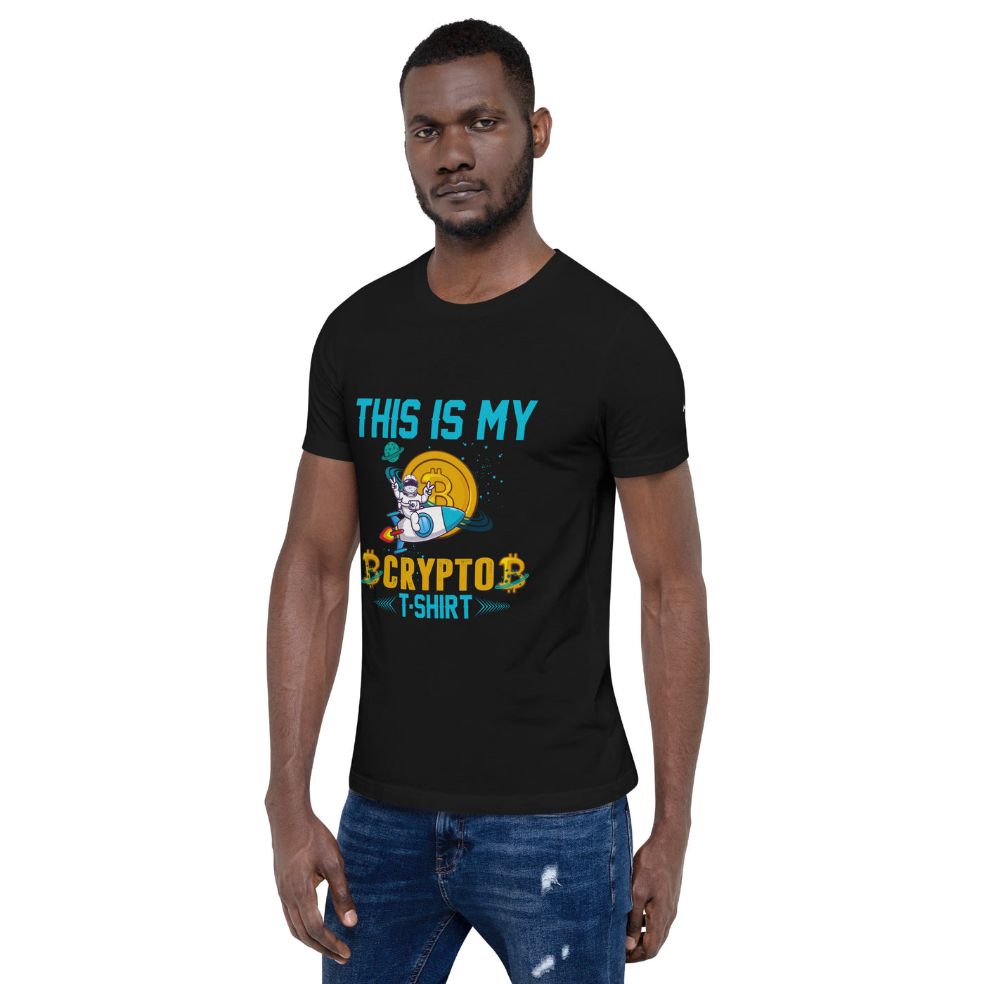 This is my Crypto T-shirt with Turtle Ninja and Missile - Unisex t-shirt