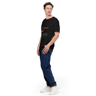 Tech Support Definition - Unisex t-shirt