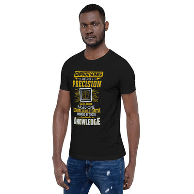 Computer Science: We do V1 - Unisex t-shirt